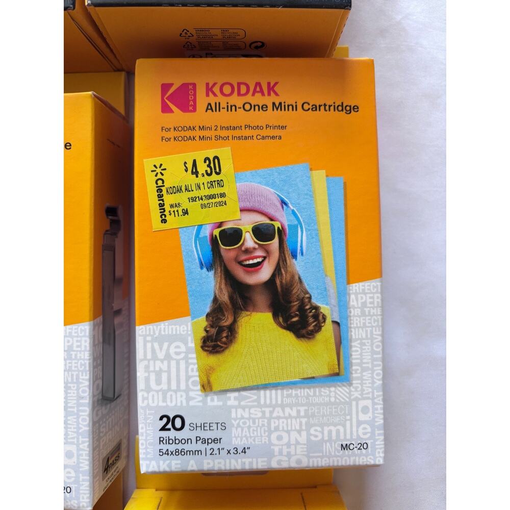 Kodak Mini 2 Retro Portable Photo Printer P210R 300+ Prints BUNDLE - Picture 7 of 9